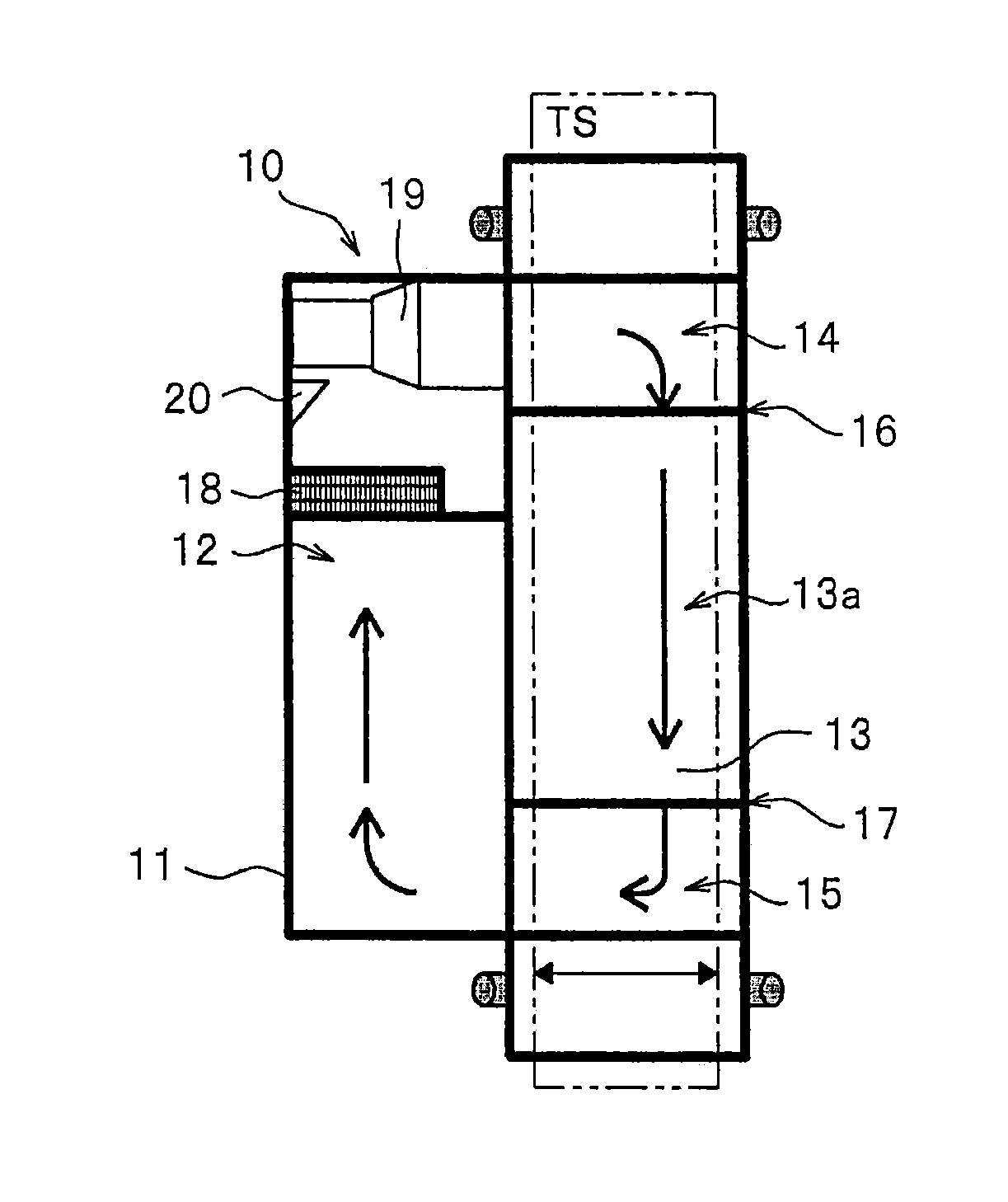 Method for producing carbon fiber bundle and heating furnace for carbon fiber precursor fiber bundle