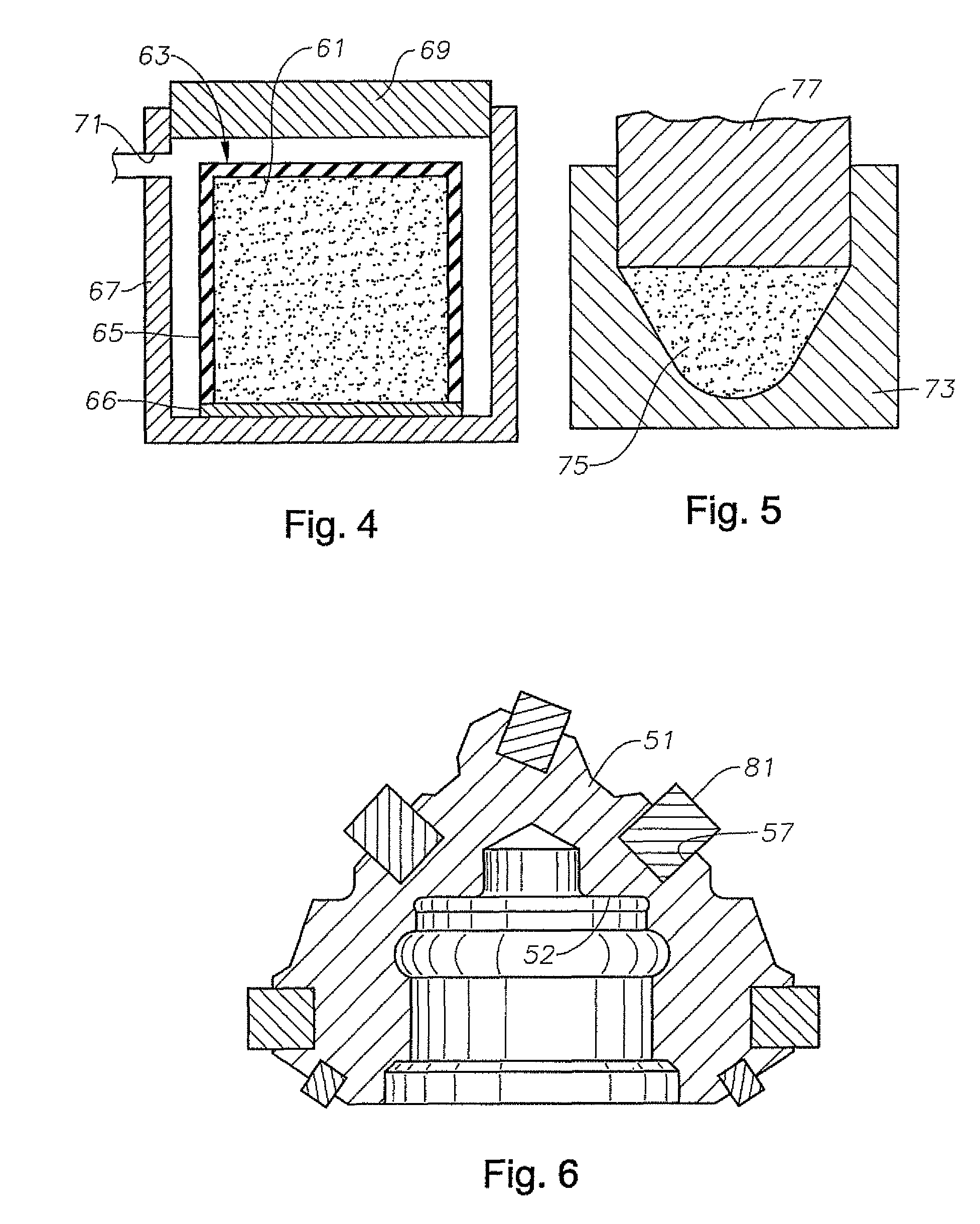 Cemented tungsten carbide rock bit cone