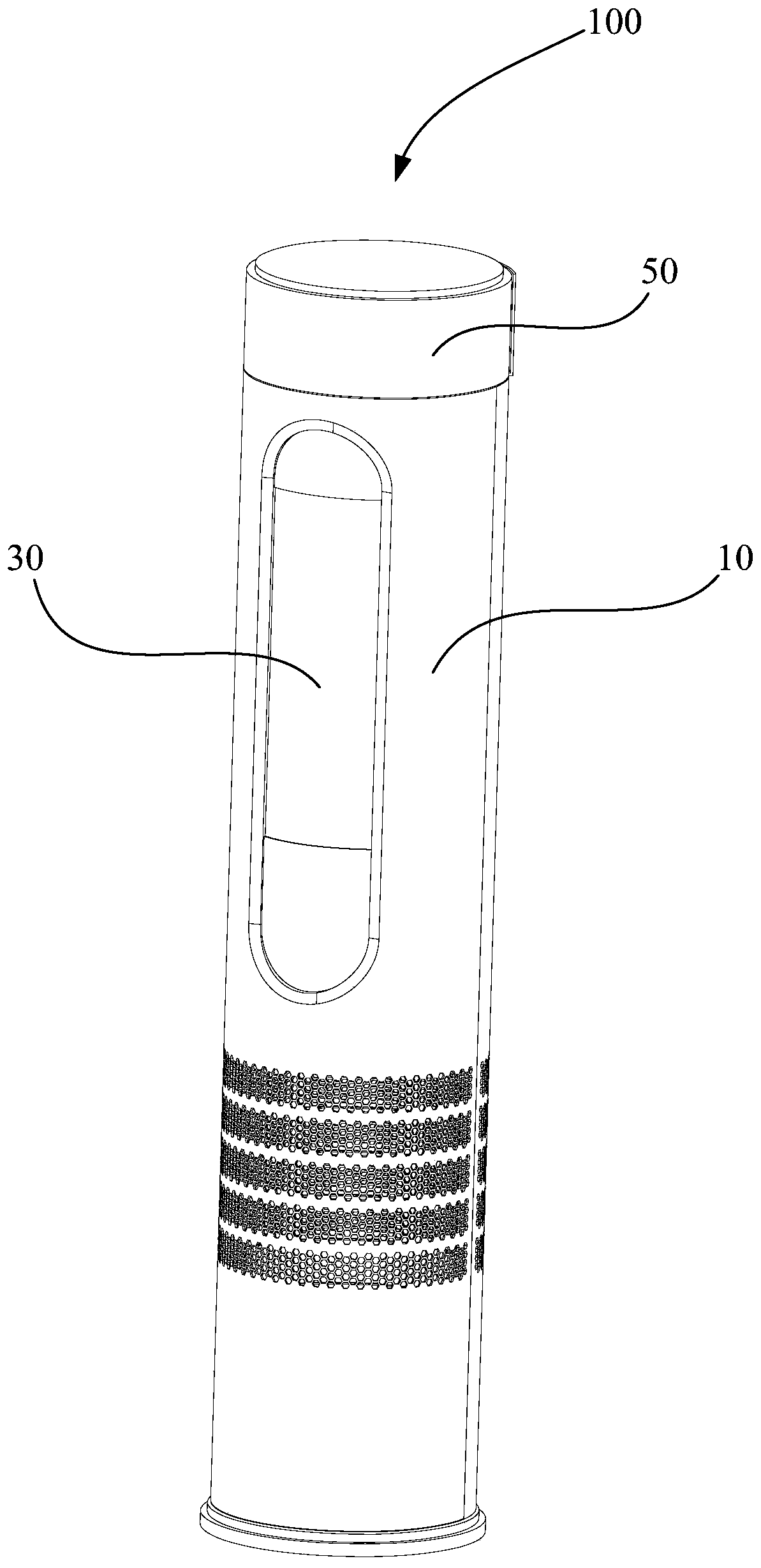 Air-conditioning cabinet and air outlet control method of air-conditioning cabinet