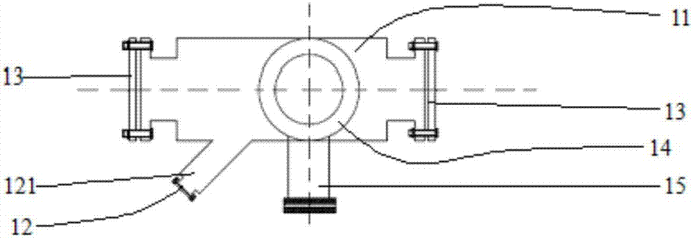 Infrared in-situ reaction test device based on pumping detection, and use method thereof