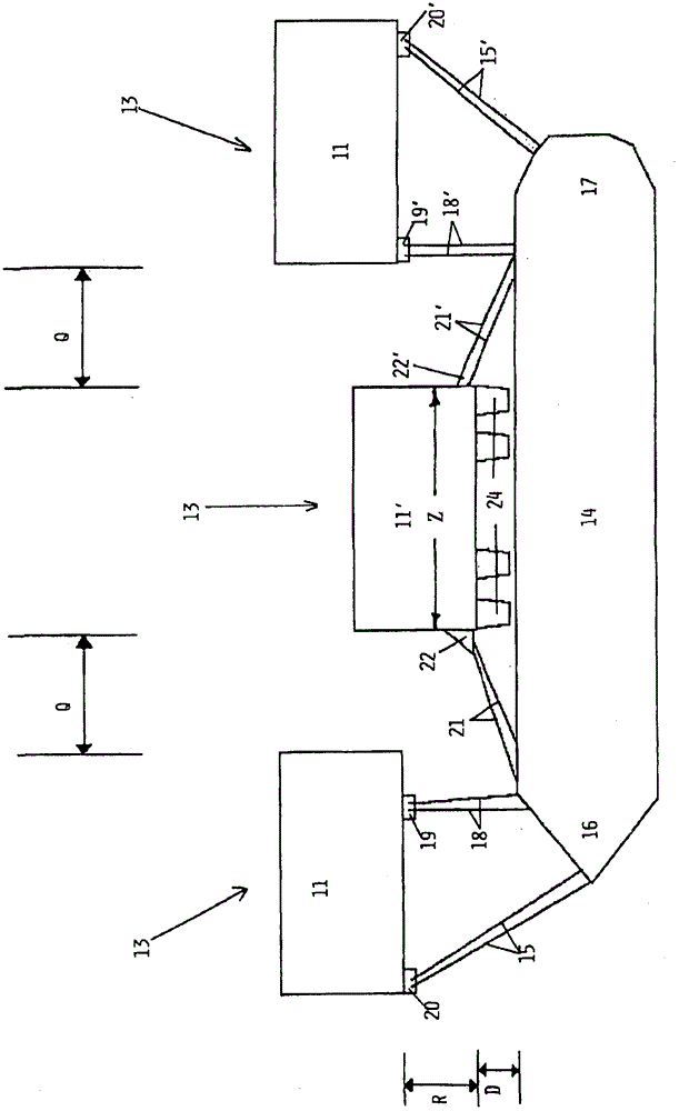 Facility and method for storing and offloading oil and gas