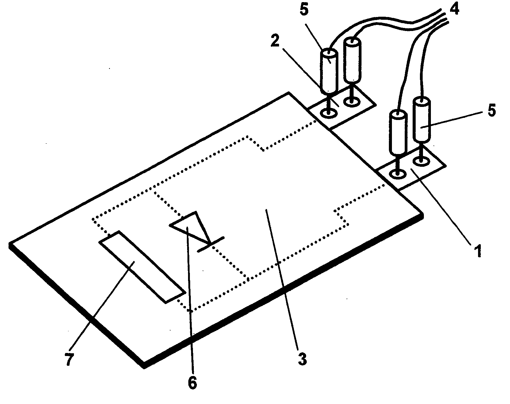 Method and apparatus for fault tracing in electronic measurement and test arrangements for electrochemical elements