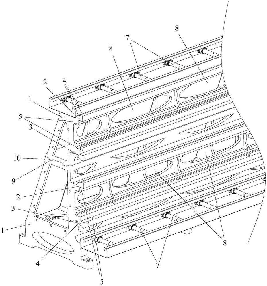 Vertical walking rail