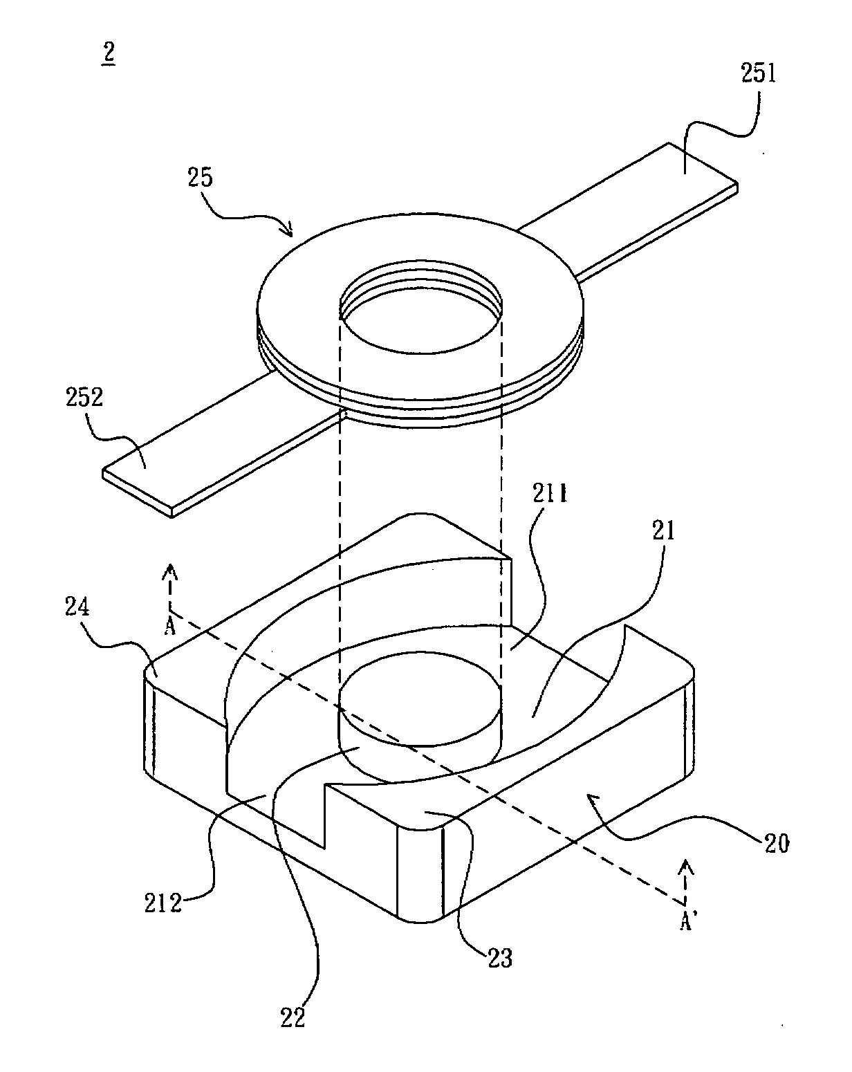 Embedded inductor and manufacturing method thereof