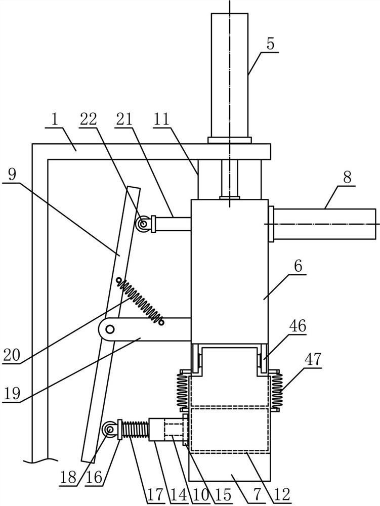 Pipe fitting continuous conveying device