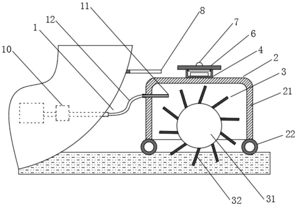 Power generation system utilizing waste heat of marine diesel engine