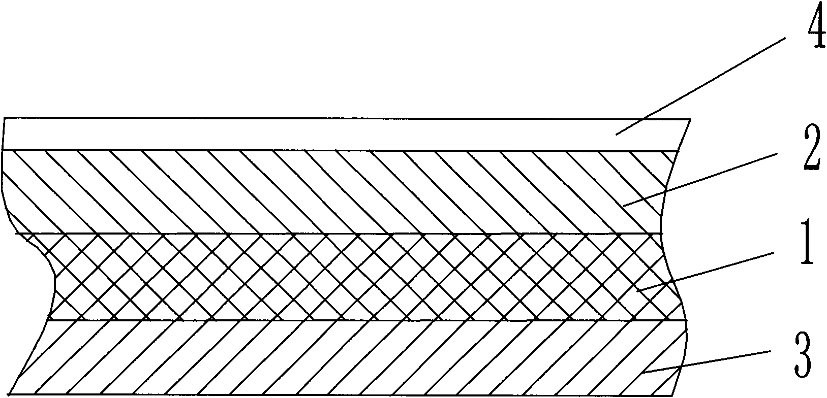 Corrosion-resisting and heat-resisting compound filter material and preparation method thereof