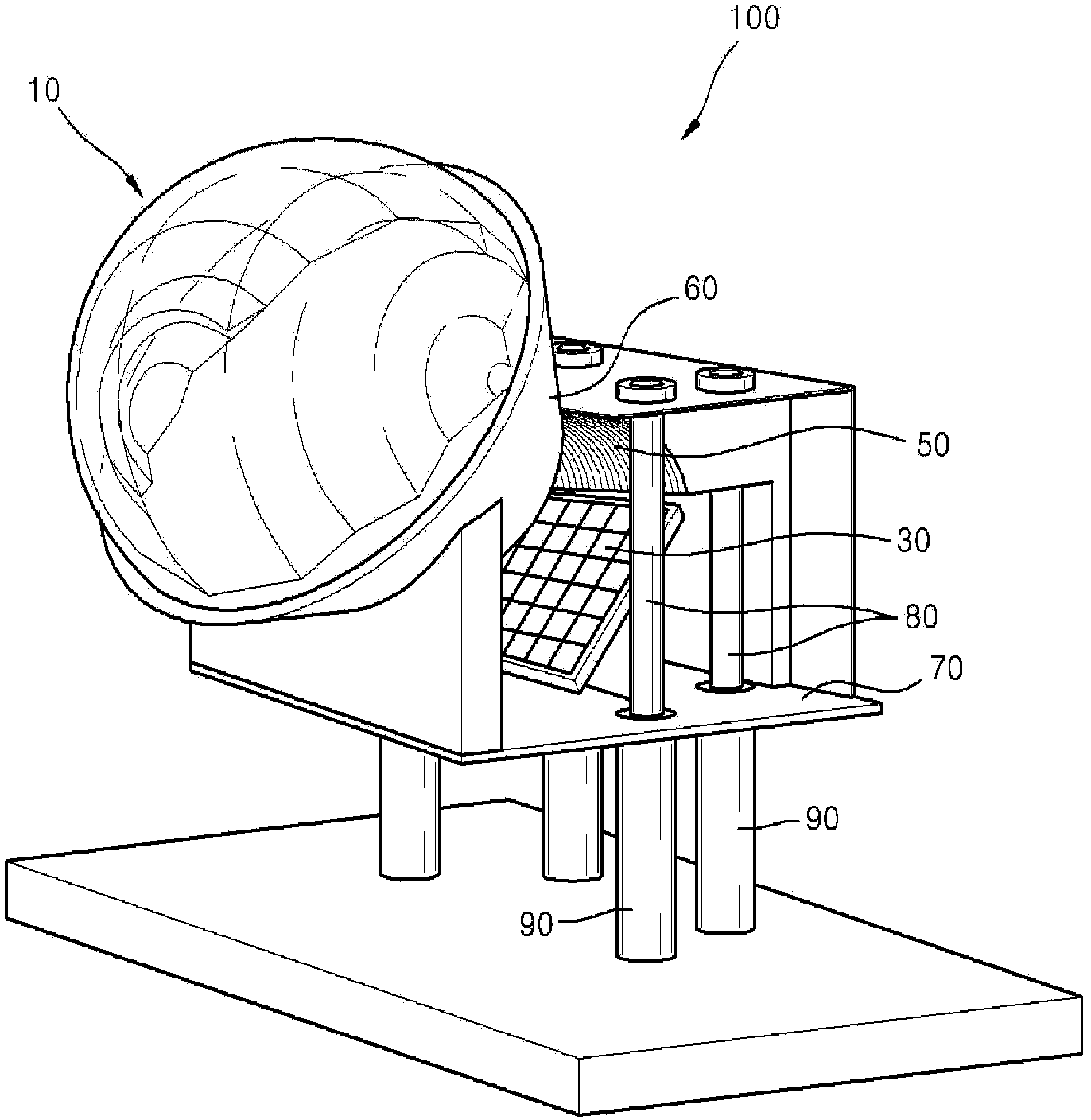 System for generating photovoltaic power