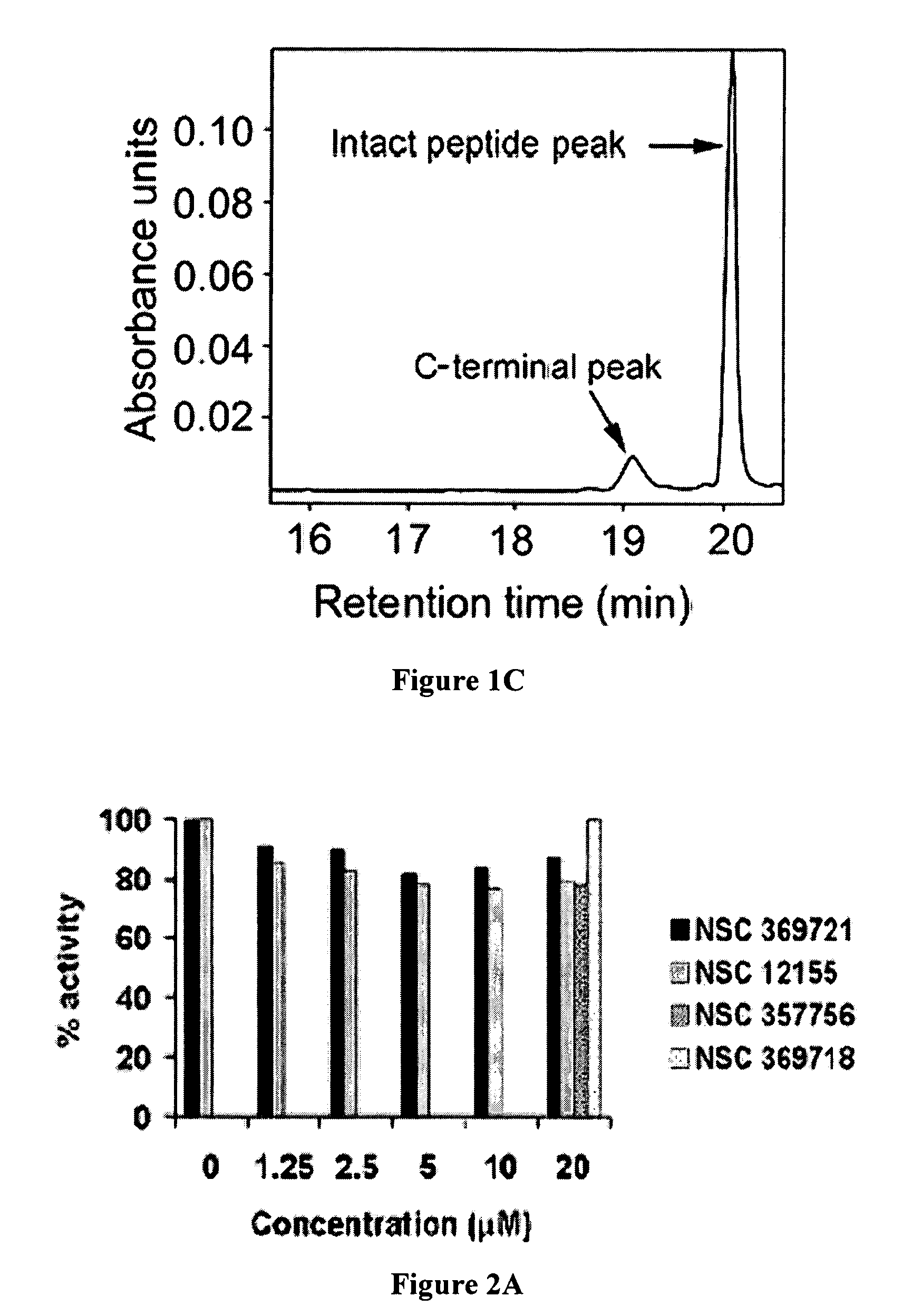 Small molecules and a pharmacophore model for inhibition of anthrax lethal factor