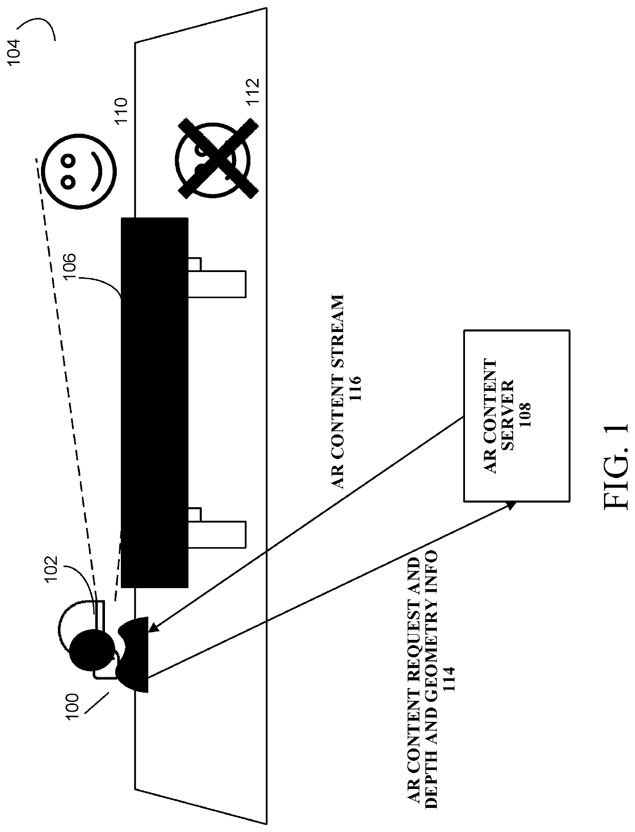 System and method for augmented reality content delivery in pre-captured environments