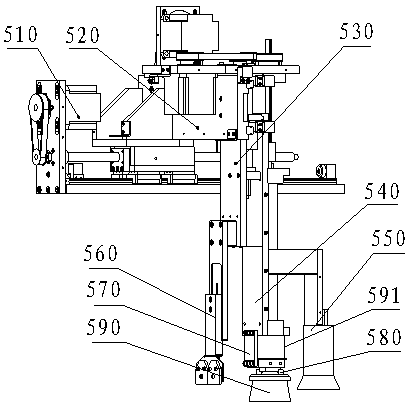 Automatic cleaning device and method for copper mould