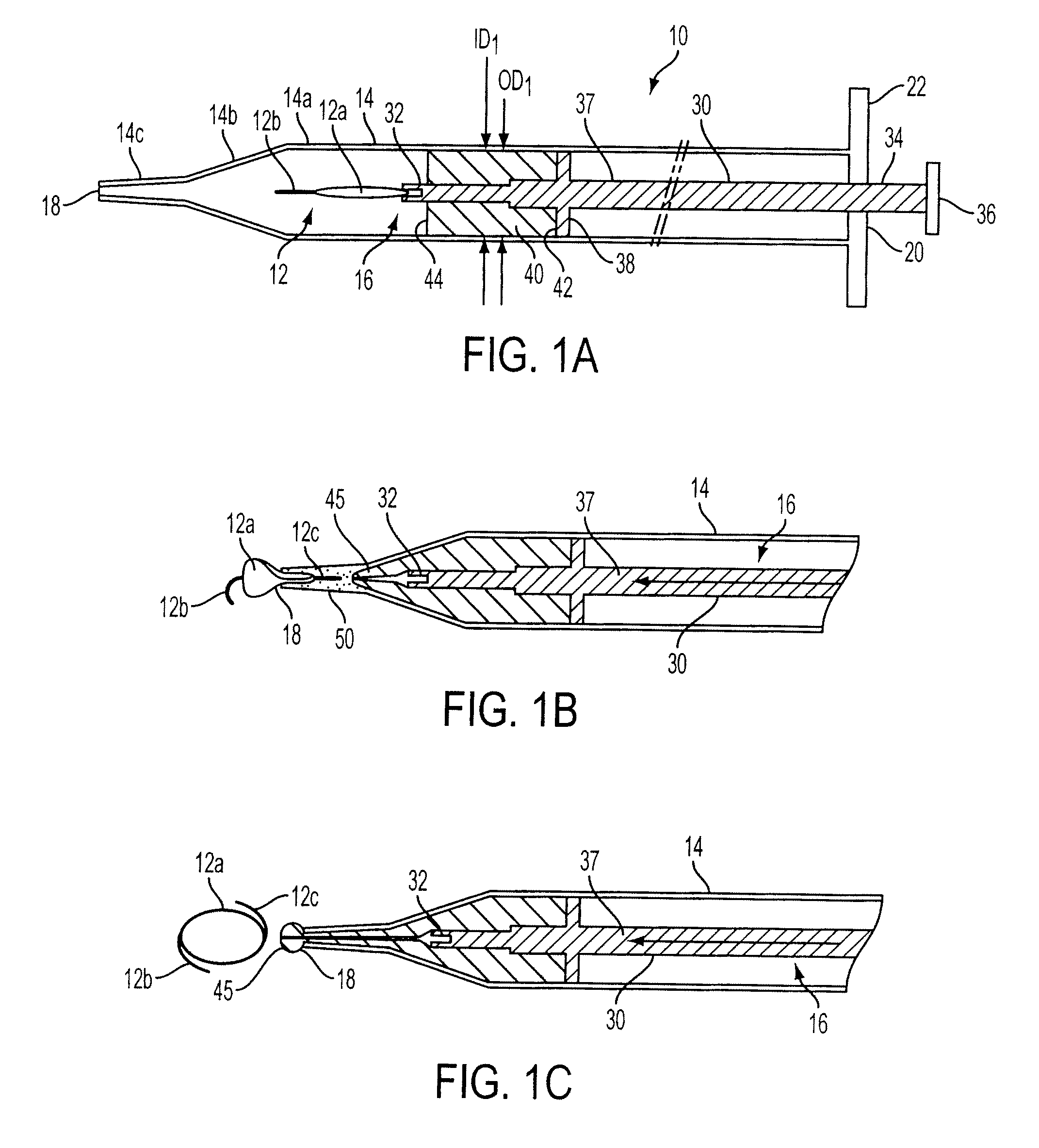 Two stage plunger for intraocular lens injector