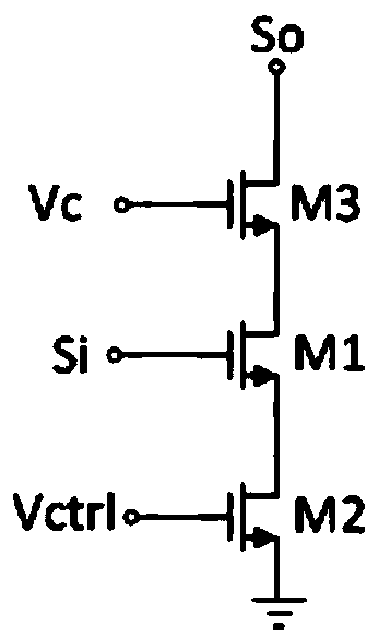 Broadband adjustable real-time delay line circuit