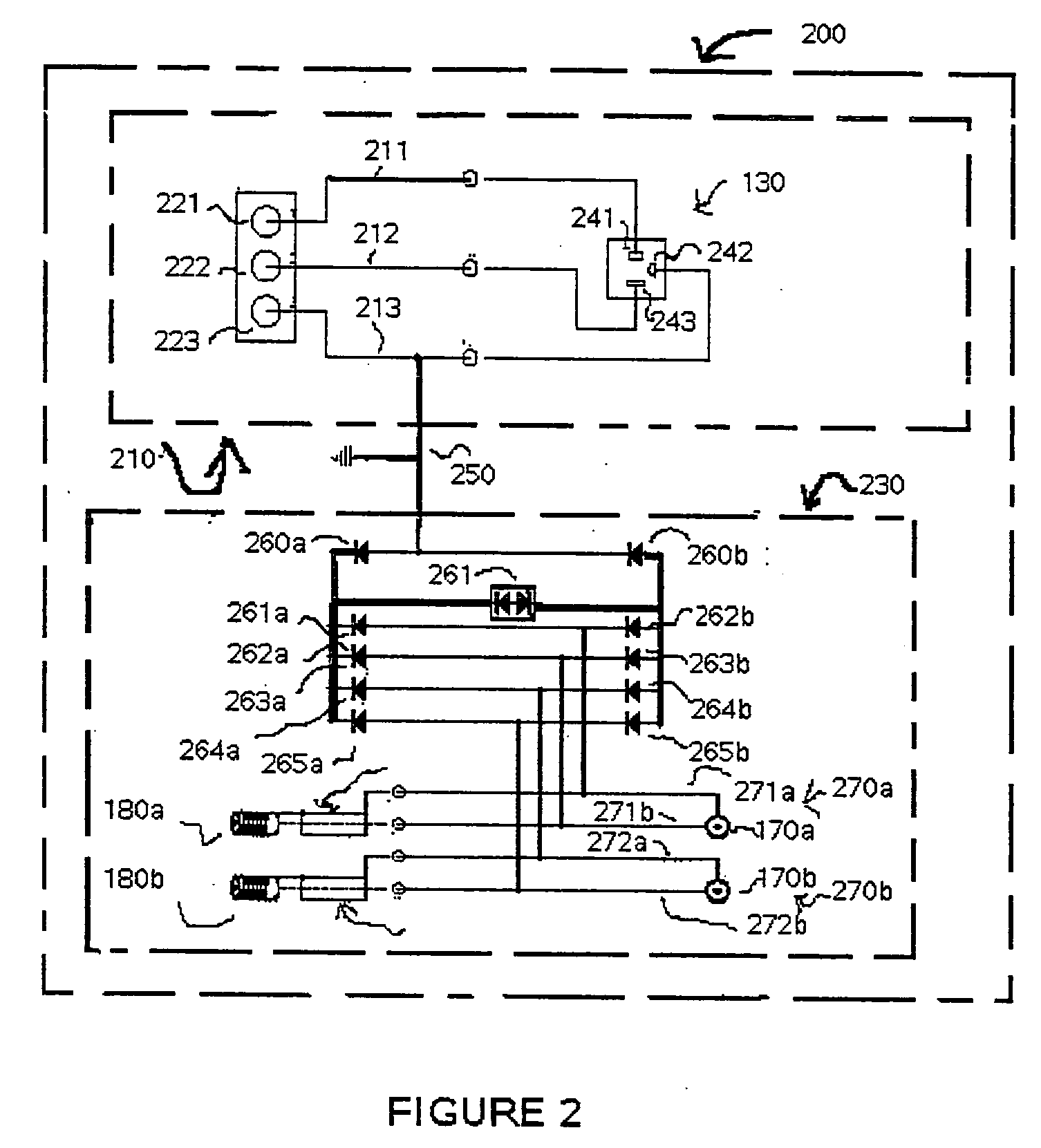 Modular signal and power connection device