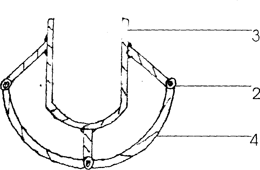 Gun drill driven type gun of squeezing glue