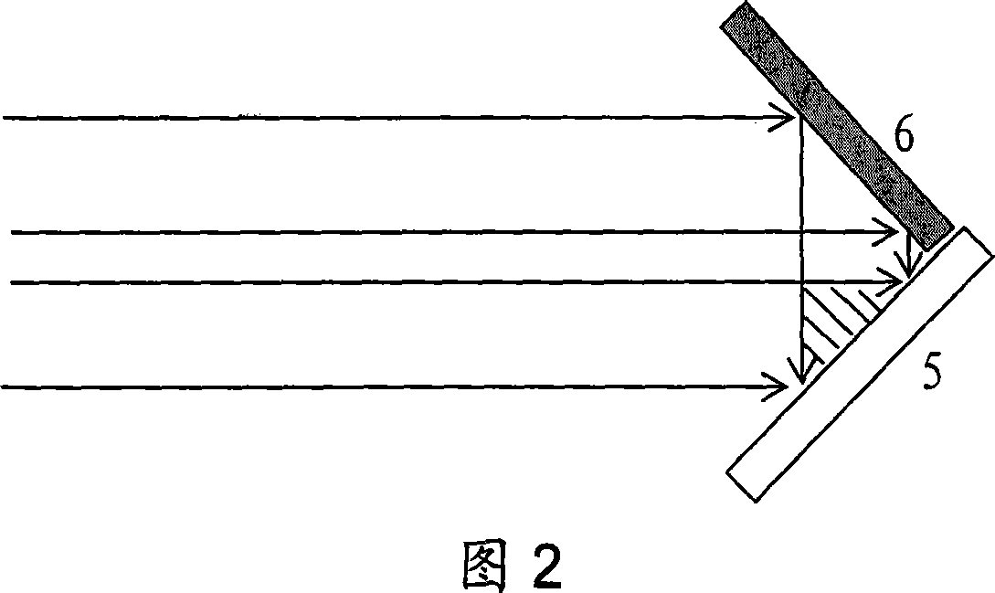 Arrangement used for manufacturing large area micro-nano structure