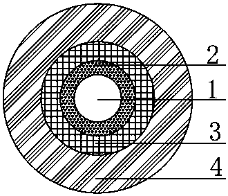 An ultra-thin diameter high-performance jumper optical cable