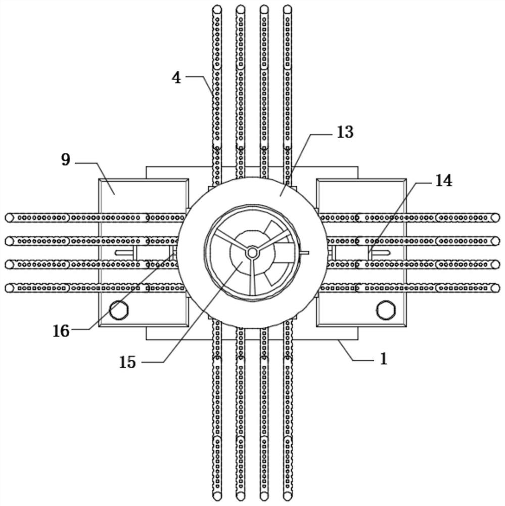 Real-time dust falling device for mineral exploitation, and operation method thereof