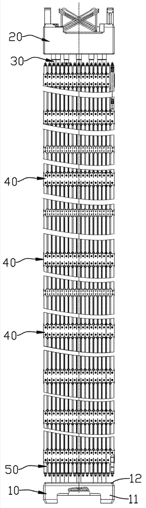 Lower pipe seat and bottom device of light-water reactor nuclear fuel assembly