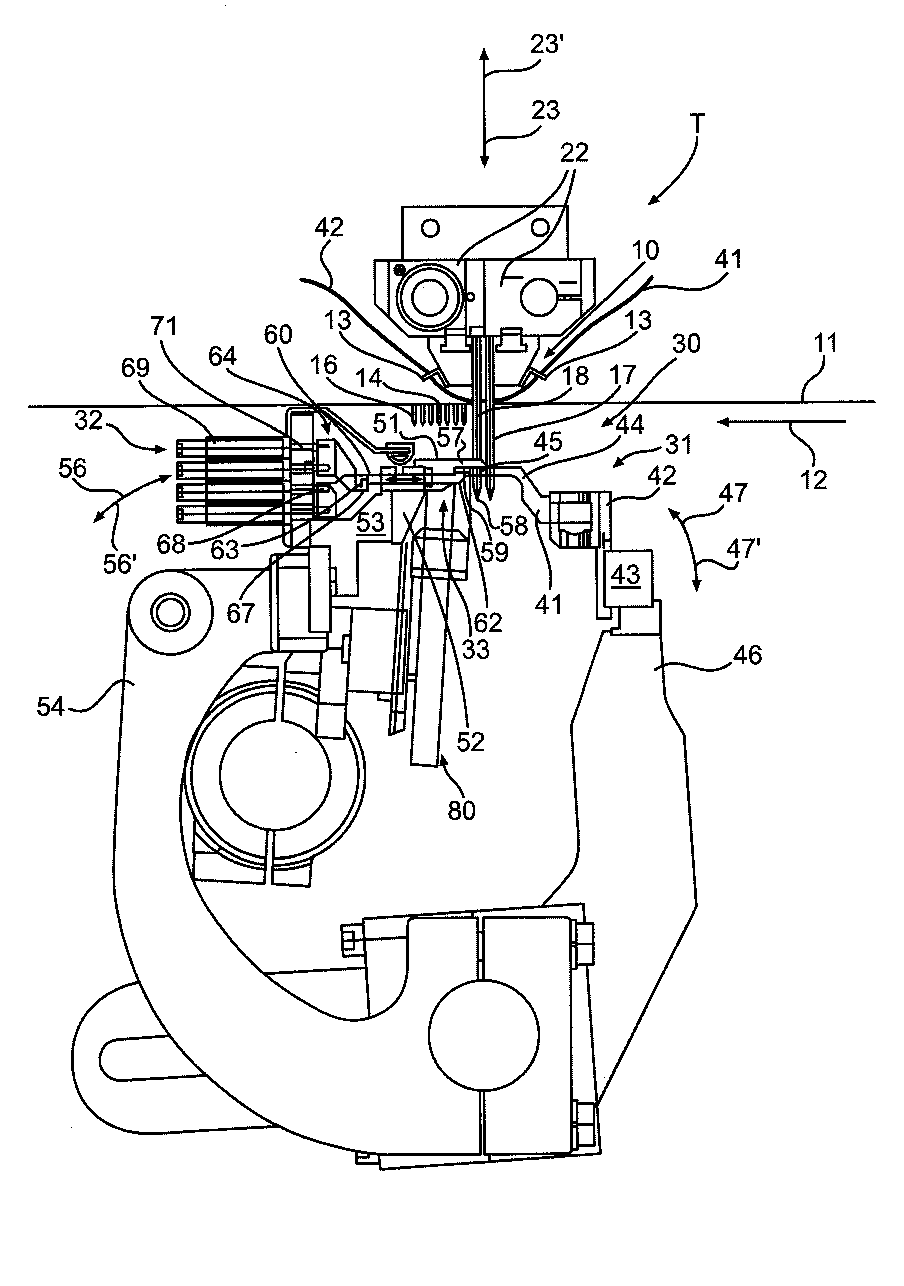 Method and apparatus for forming variable loop pile over level cut loop pile tufts