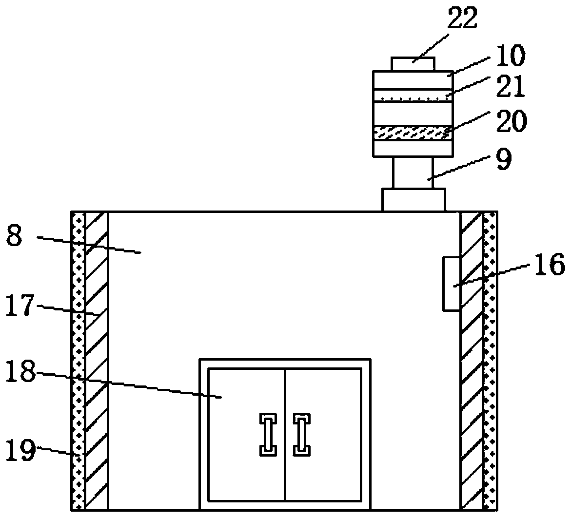 Paint spraying device for automobile part processing