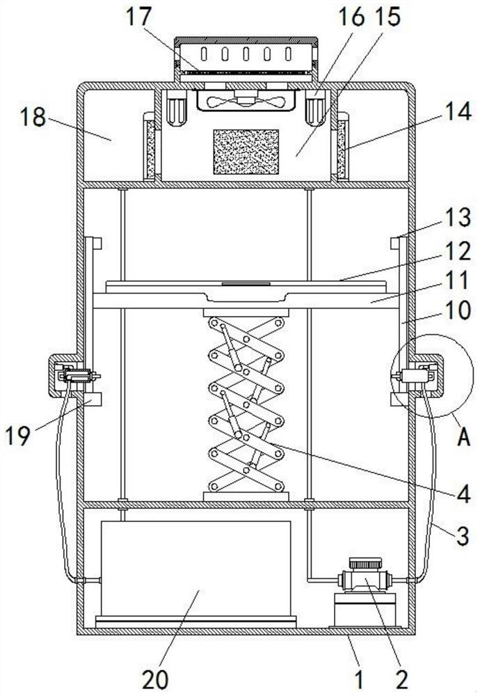 Sweet dumpling quick-freezing device and quick-freezing mode for making quick-frozen sweet dumplings