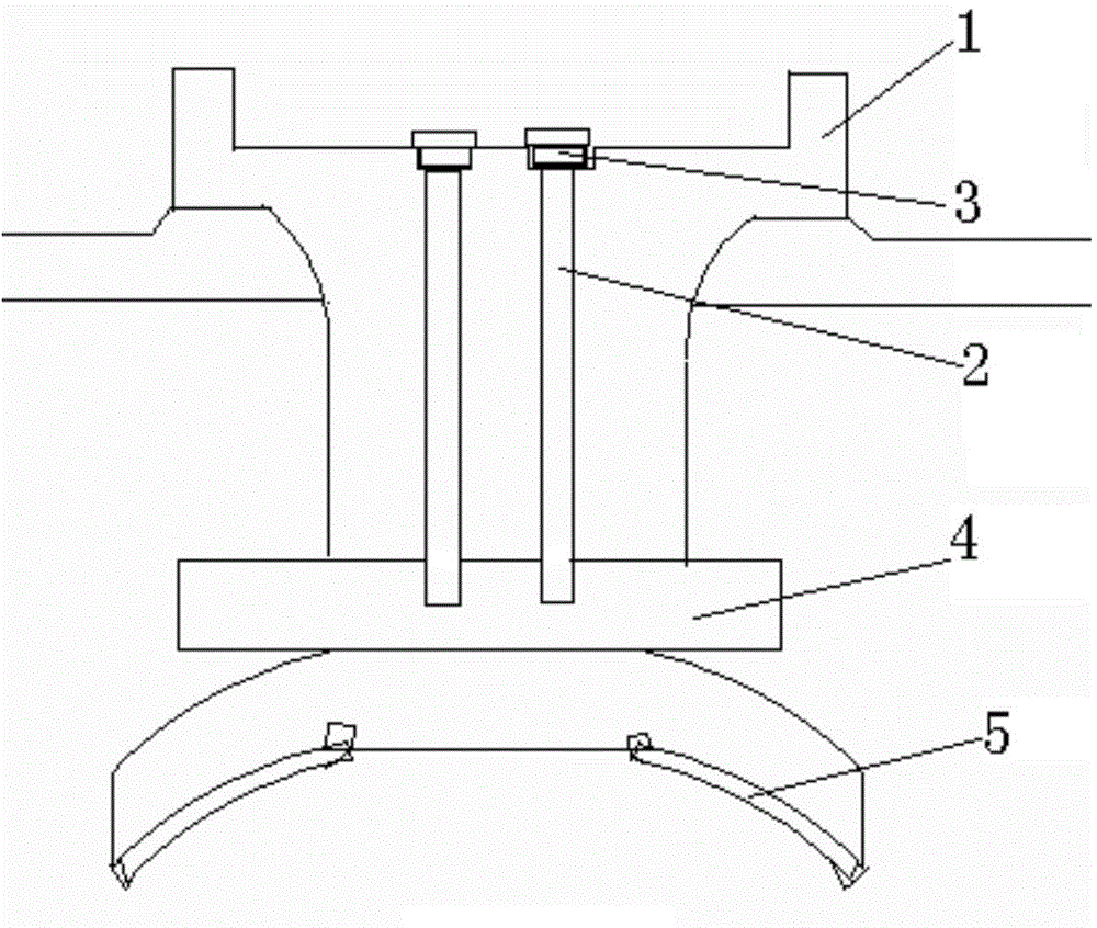Novel positioning mechanism for air feeding rocker arm shaft