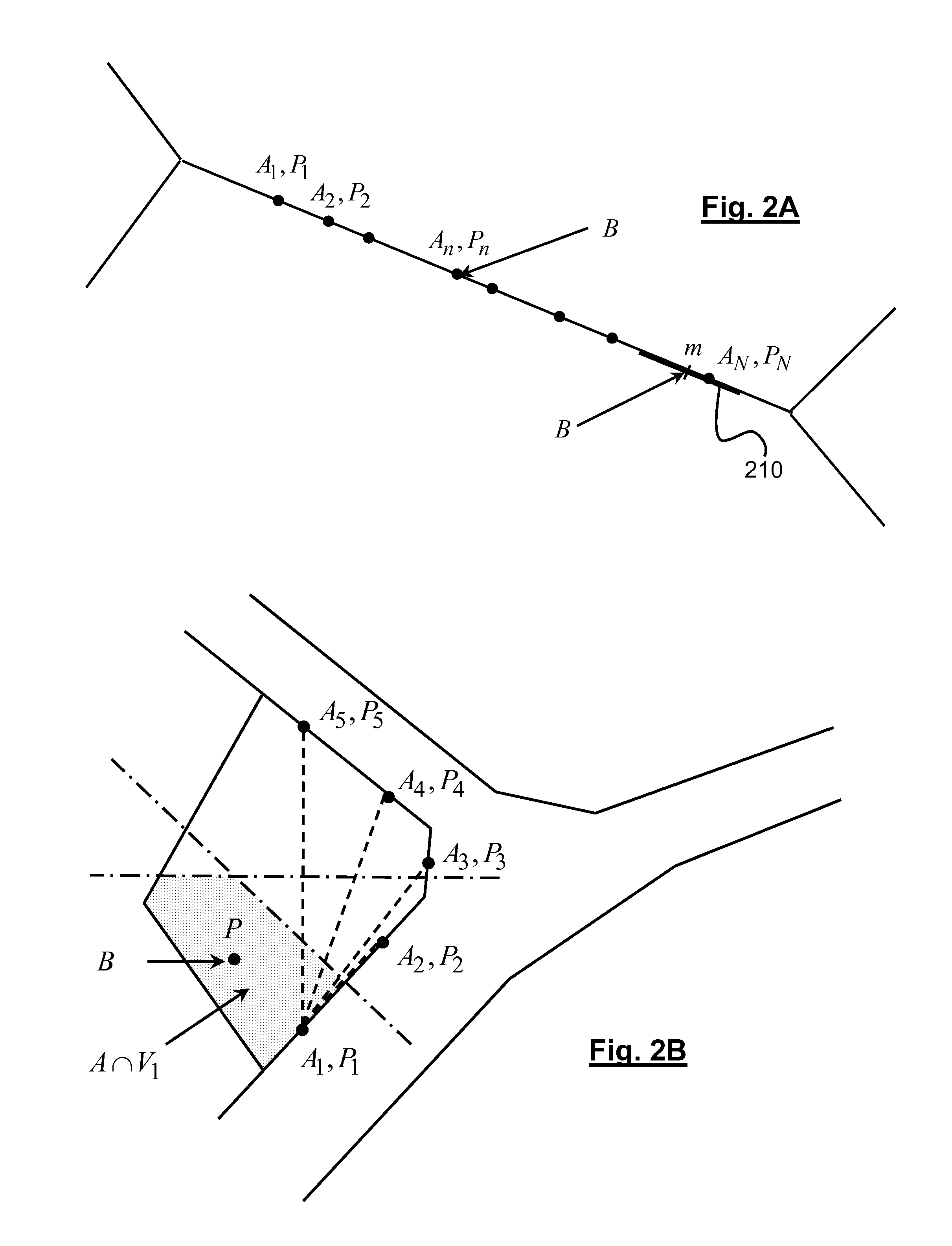Method for positioning by wi-fi signals