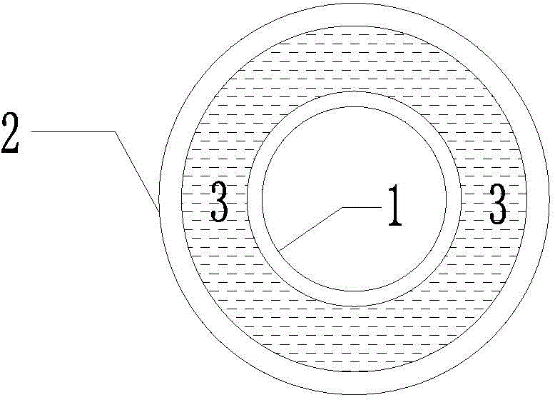 A connection structure and connection construction method of monitoring pipe and vacuum membrane in soft foundation treatment