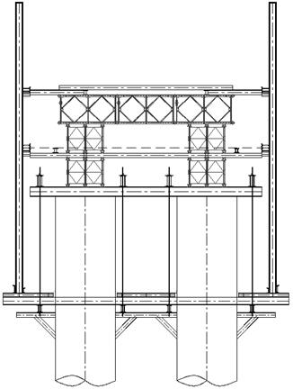 A new construction method of steel hanging box cofferdam based on Larsen steel sheet piles