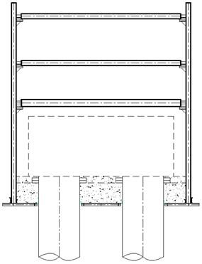 A new construction method of steel hanging box cofferdam based on Larsen steel sheet piles