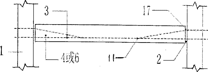 Nondestructive demounting method for prefabricated part of IMS system Dai nationality folk house major structure