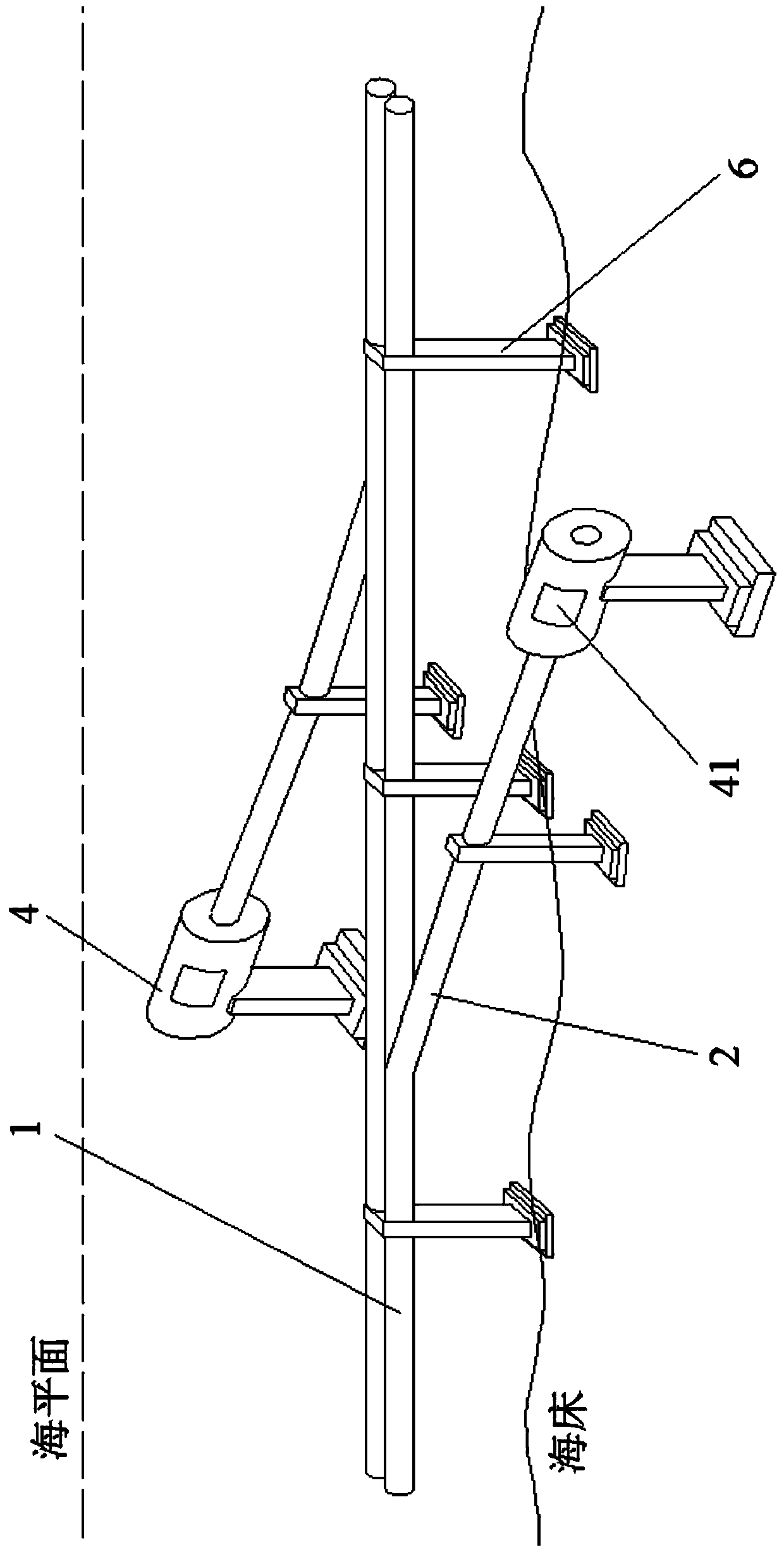 A multifunctional submarine base station based on submarine vacuum pipeline transportation