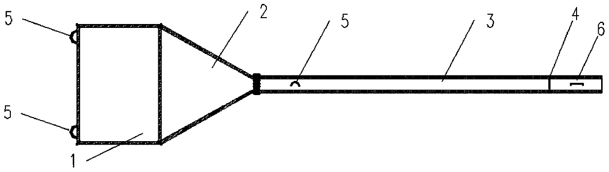 Concrete pouring conveyor in narrow and small roof sealing space at high altitude and construction method