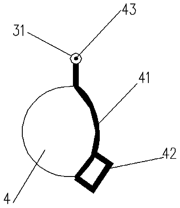 Concrete pouring conveyor in narrow and small roof sealing space at high altitude and construction method