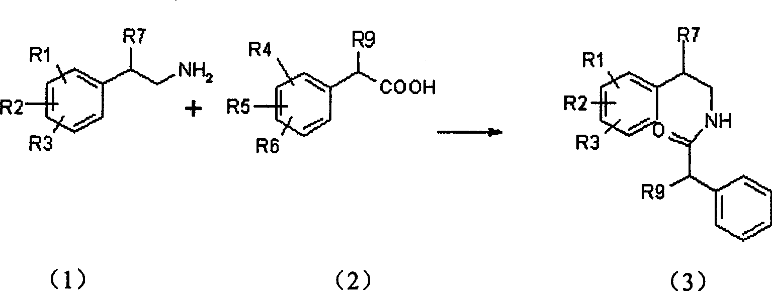 Isoquinoline compound, preparation method and application of salt thereof