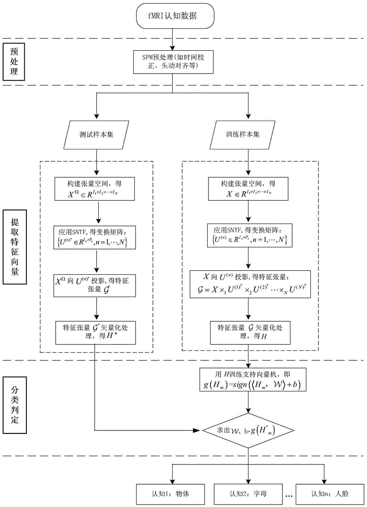 Brain Specific Visual Cognitive State Judgment Method Based on Sparse Nonnegative Tensor Decomposition