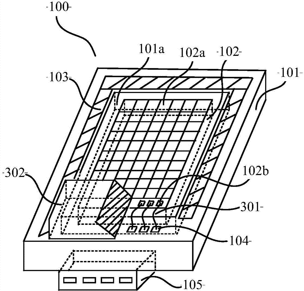 Packaging structure of capacitive fingerprint sensor