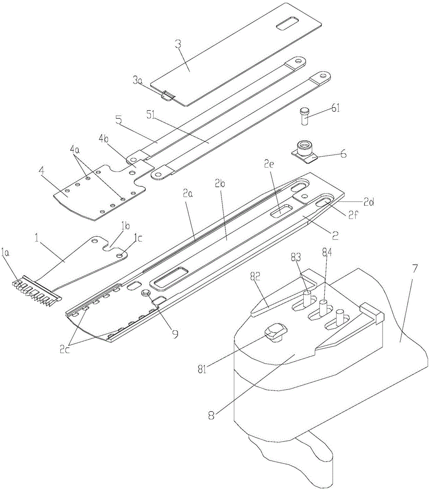 Oscillating Saw Head Assembly for Orthopedic Detachable Saw Blade Assembly