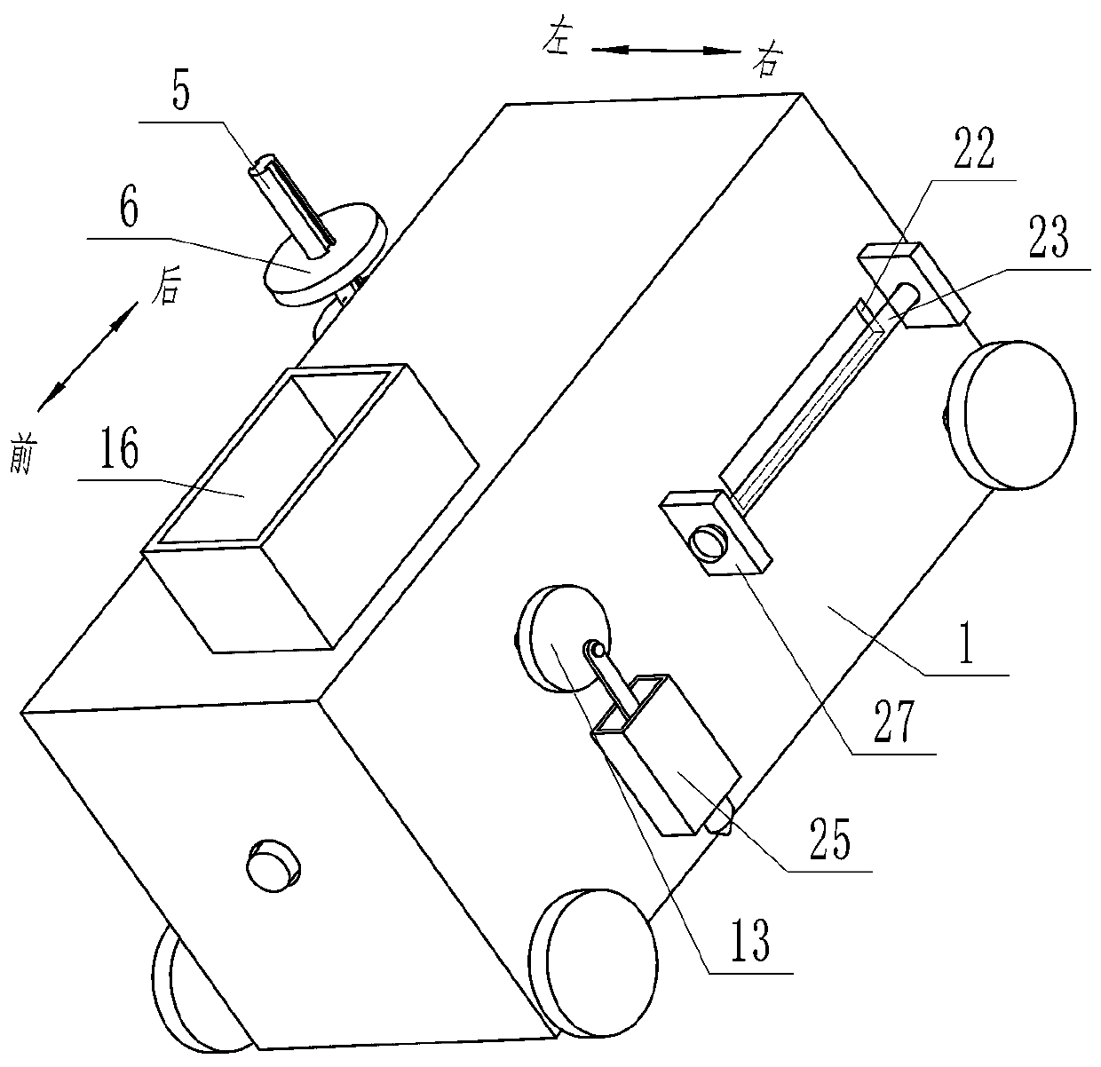 Steel bar spacing marking device