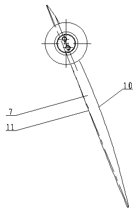 Manufacturing method of blade for centrifugal aeration blower diffuser and positioning tool for same