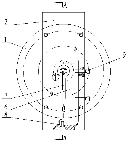 Manufacturing method of blade for centrifugal aeration blower diffuser and positioning tool for same