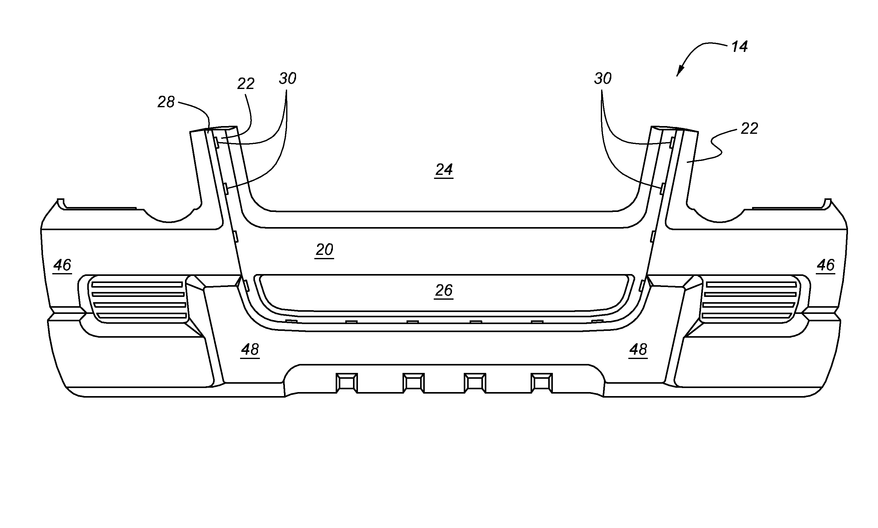 Vehicle front end