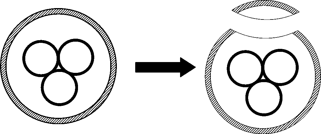 Temperature-sensing color-changing cable