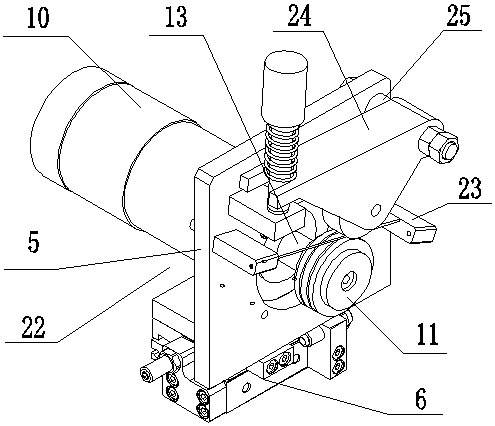 Rotary body part automatic argon arc welding device
