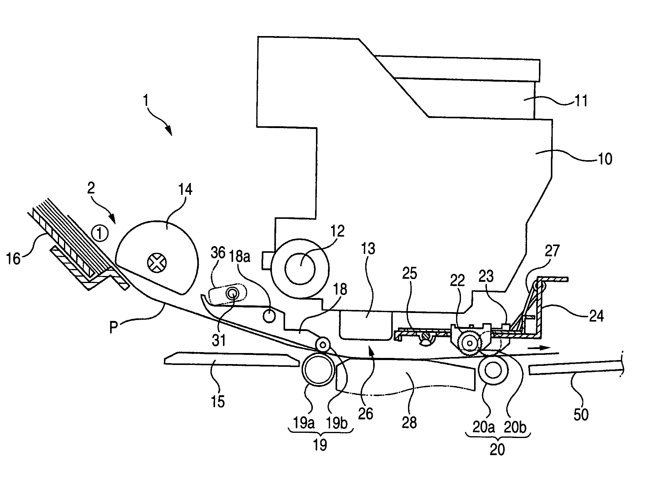 Stable area detection device of platen gap and recording apparatus