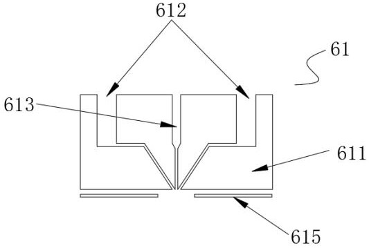 Jet fiber electrostatic electret and fiber stretching device and method for melt-blown fabrics