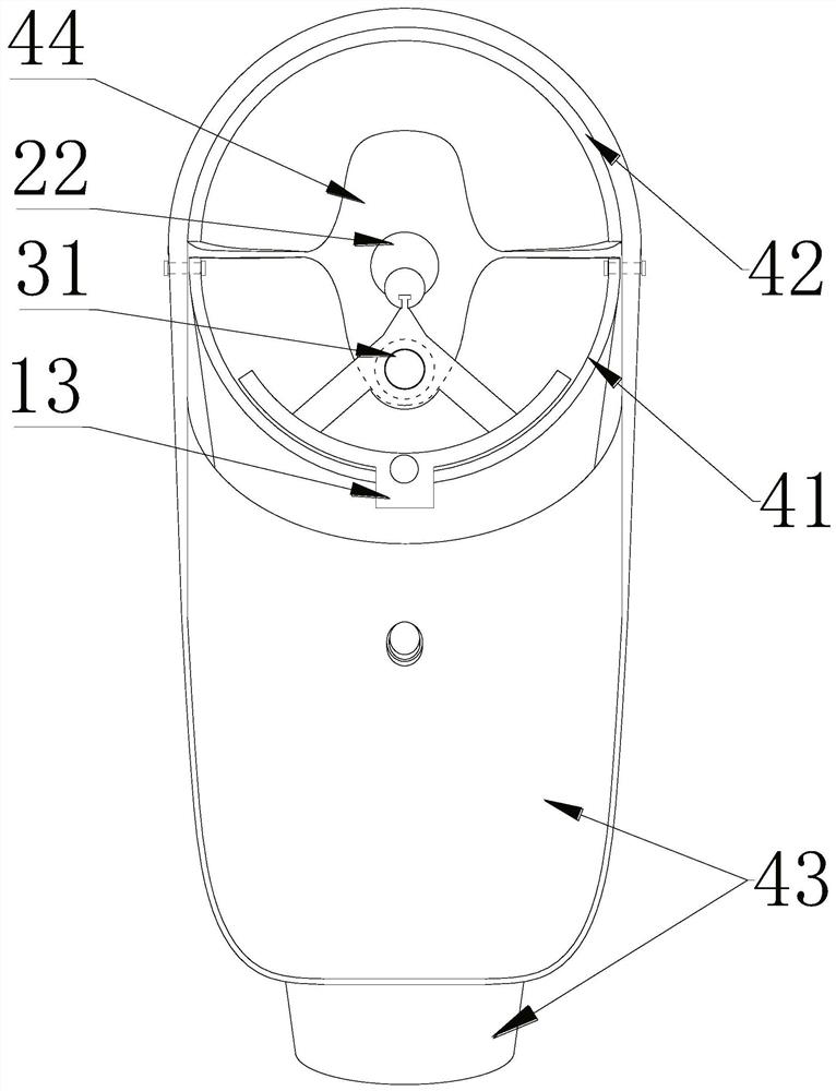 Integrated uterine orifice and fetal head position measuring device