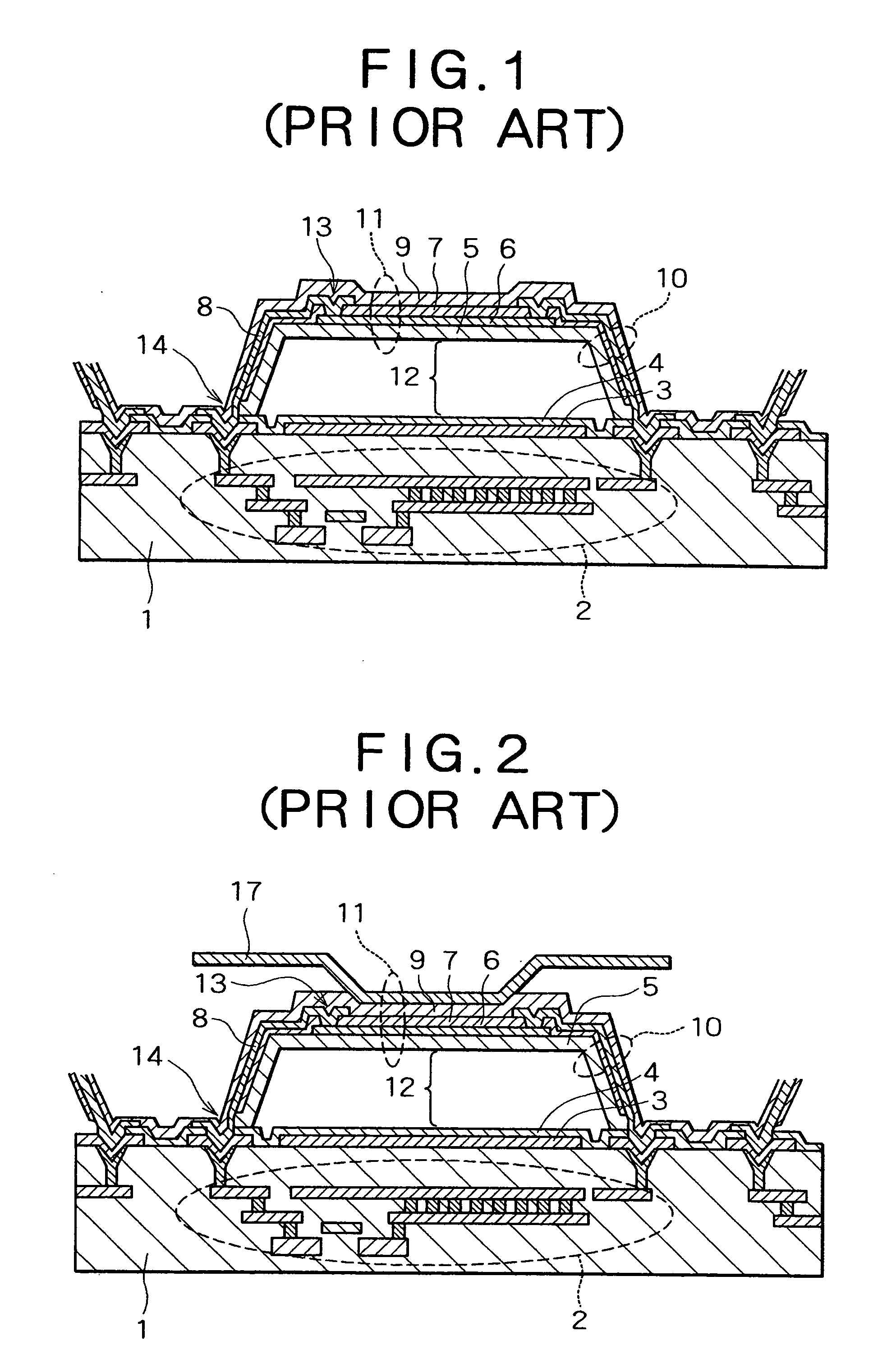 Thermal-type infrared detection element