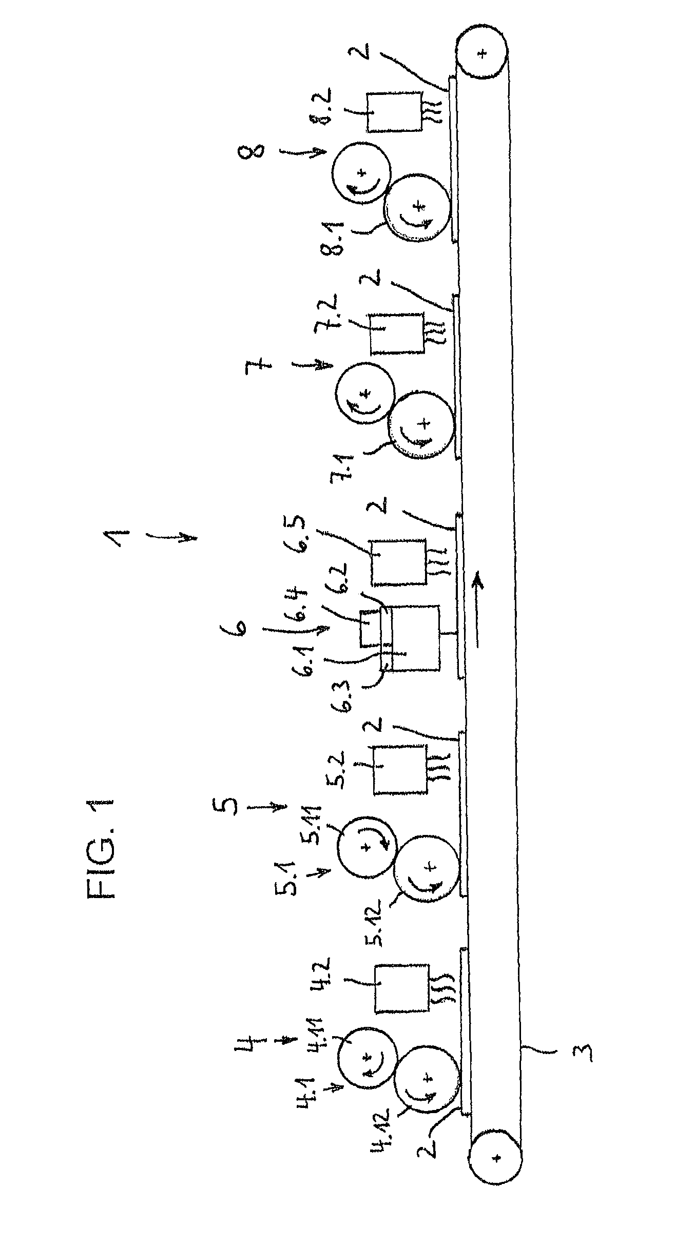 Method and device for producing a board-shaped product having a surface comprising a decoration